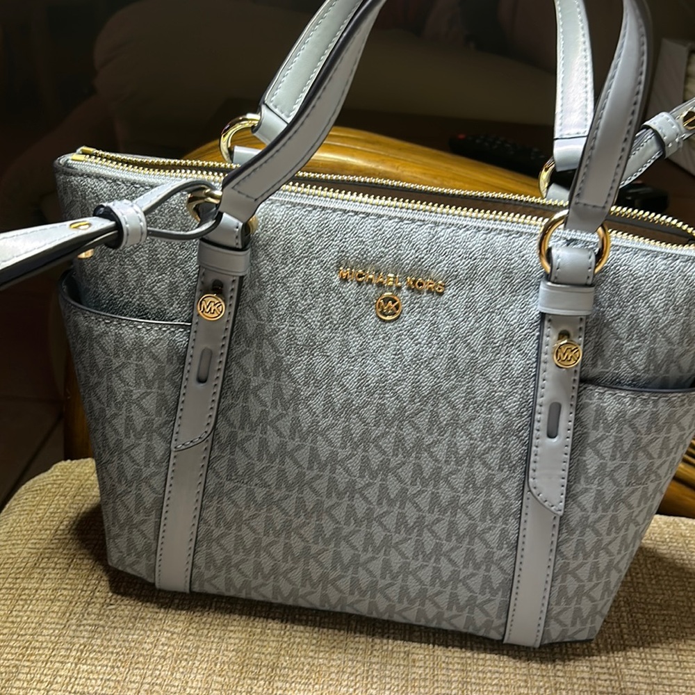 NWT Michael Kors purse short & long strap..